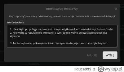 ilduce999 - Na Wykop wkracza cenzura - nie taka obyczajowa, ale uciszanie niektórych ...