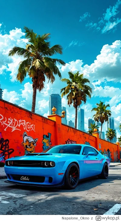 Napalone_Okno - Mnie nigdy nie będzie stać na Dodgea Challengera SRT w Wersji Hellcat...