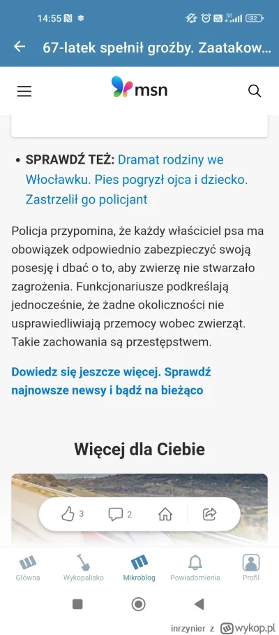 inrzynier - Dobrze, że się nie broniła, bo polska milicja straszy wyrokiem do pięciu ...
