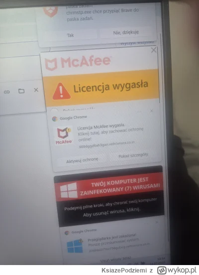 KsiazePodziemi - Takie cos sie zaczęło pojawiać u siostry, kliknęła w jakaś reklamę z...