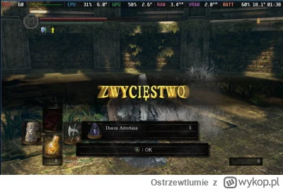 Ostrzewtlumie - #darksouls Artorias pokonany. Chyba mój ulubiony boss pod względem sa...