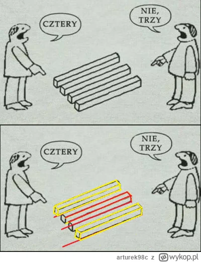 arturek98c - Rozwiązałem zagadkę.. nie trzy, nie cztery.. a dwa. ( ͡° ͜ʖ ͡°) przyjmę ...