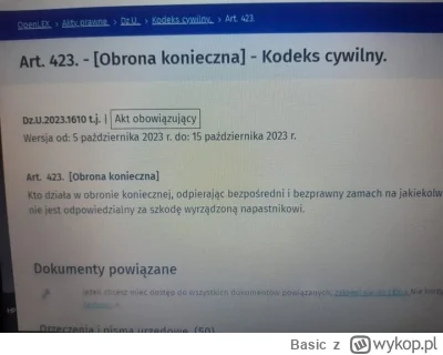 Basic - Co to za dziwna ustawa o obronie koniecznej, która obowiązuje tylko 10 dni?
#...