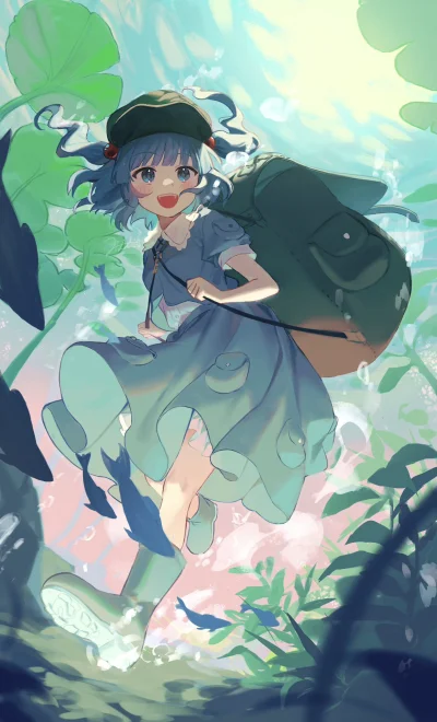 OttoFlick - #randomanimeshit #anime #touhou #nitorikawashiro #pixiv #