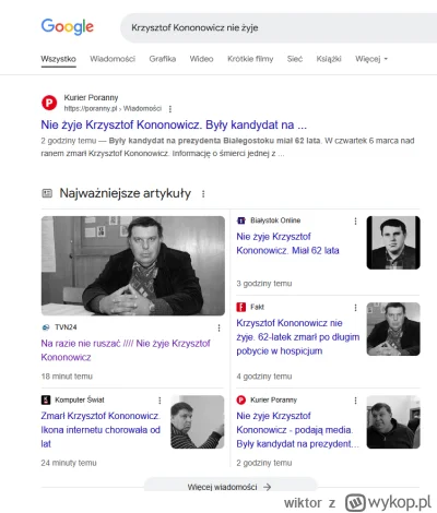 wiktor - "Na razie nie ruszać" - TVN24 w formie!