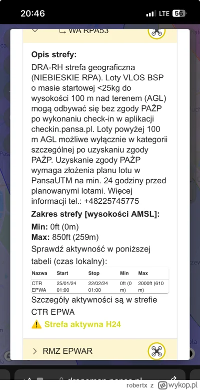 robertx - @belu_p: dobrze ogarniam że dronem poniżej 25 kg tylko zgłaszam lot i lecę?