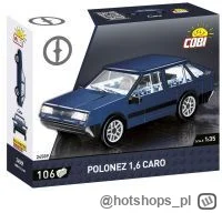 hotshops_pl - Klocki plastikowe COBI Youngtimer Collection Polonez 1.6 Caro COBI-2458...
