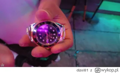 dizel81 - Łoniak chwali się zegarkiem za 5 koła papieru:)
#raportzpanstwasrodka