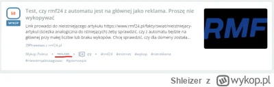 Shleizer - @alexdayamok: 
 Nie ma informacji, że jest to materiał sponsorowany.