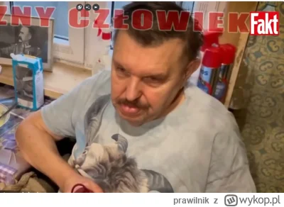 prawilnik - Patrzcie jak on wyglądał. Jedną nogą w grobie, a Sławek kręcił kolejne uj...
