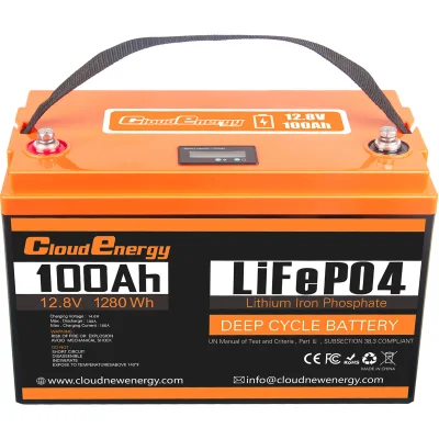 n____S - ❗ Cloudenergy 12V 100Ah LiFePO4 Battery Pack 1280Wh [EU]
〽️ Cena: 250.80 USD...