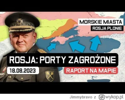 Jimmybravo - 18 SIE: OSŁABIENIE POZYCJI PORTOWEJ! - rosyjska Ropa ZAGROŻONA

#wojna #...