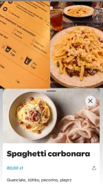 Vamyss - To co widzicie u góry to Carbonara w jednej z lepszych knajp we Włoszech, w ...