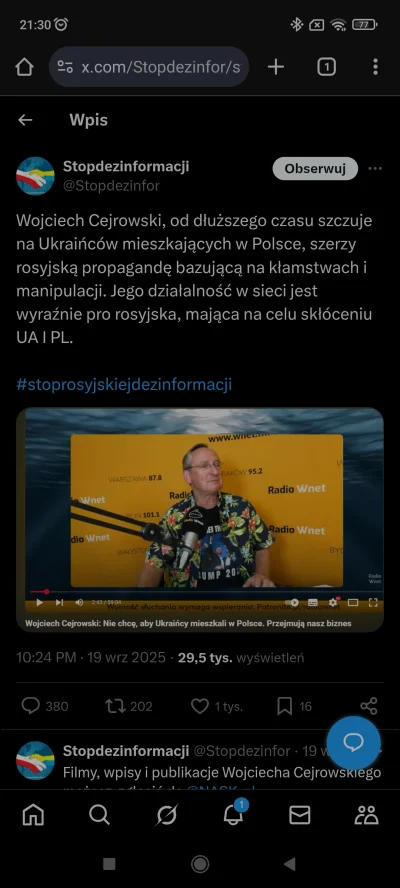 ElMurano - Jak ktoś uważa Cejerowskiego za pro ruskiego to jest niezłym durniem i odk...