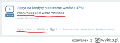 szuwarek - Ja po wejściu na główną aż wyskoczyłem z okna żeby być szybciej po kredyt ...