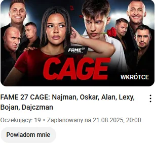 witekftp - #famemma k---a juz mogli chociaz dac tego oskara z batkowskim zeby byla na...