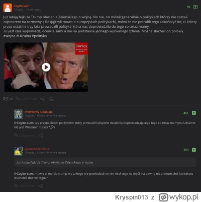 Kryspin013 - >Konfiarze zadowoleni? Jak były wybory to chwaliliście jak dojedzie Rosj...