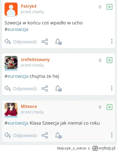 tibijczykzedron - #eurowizja experci podzieleni