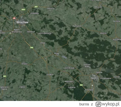 burns - @Nick_Login: Nie pisałem, że we Wrocławiu nie ma, tylko, że wokół Opola jest ...