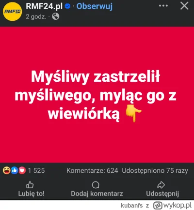 kubanfs - #myslistwo #kraj #usa #wypadek #myśliwy #las #wiadomości