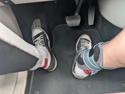 niegwynebleid - No to uczymy się jeździć lewą nogą. Na szczęście w pacyfice jest dużo...