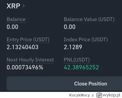 KucykMocy - #kryptowaluty #bitcoin
BTC +3% z czapy bez zadnego newsa?
W opozycji do N...
