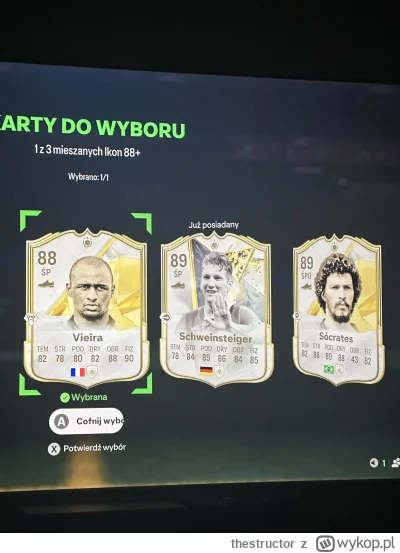 thestructor - #fut

Wow pierwszy raz coś sensownego 

Wziąłem vieire bo potrzebowałem...