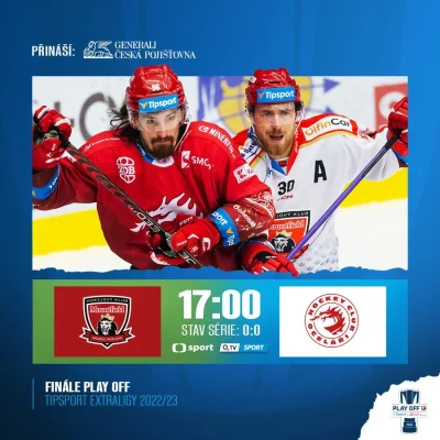 ajo48 - Zaczynamy Finał jubileuszowego, 30 sezonu czeskiej Tipsport Ekstraligi hokeja...