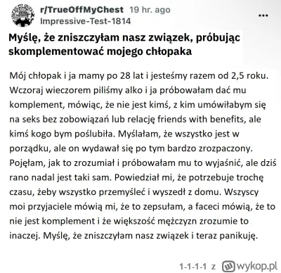 1-1-1-1 - Na reddice i twiterze ten post generuje milionowe zasięgi xD 

https://www....