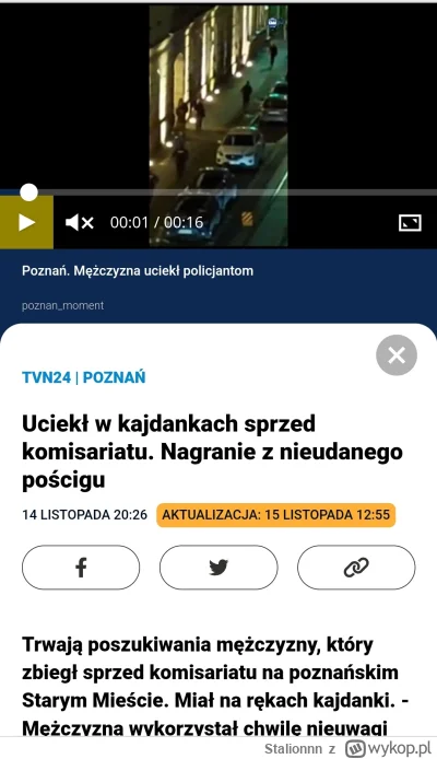 Stalionnn - #heheszki #policja #poscig

https://tvn24.pl/poznan/poznan-zlodziej-uciek...