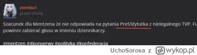 U.....a - >Co o tym sądzą jego wyborcy?

"stop hejtowi i mowie nienawiści" nawet mnie...