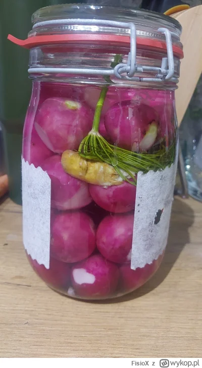 FisioX - Małosolne rzodkiewki będą :)
#zakiszwykopem #kiszonki #jedzenie