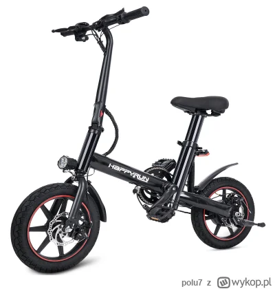 polu7 - Wysyłka z Europy.

[EU-CZ] Happyrun HR-X40 250W 36V 6Ah 14inch Electric Bicyc...