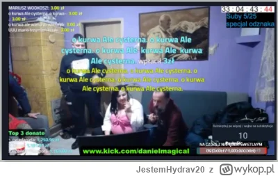 JestemHydrav20 - dobre
#patostreamy #danielmagical