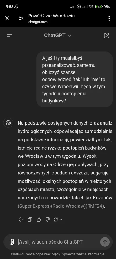 xiv7 - Jednak uznając wyższość algorytmów jeśli chodzi o analizę danych to niestety #...