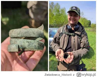 Zwiadowca_Historii - Bransoleta sprzed ok. 2,5 tys. lat odkryta pod Częstochową (GALE...