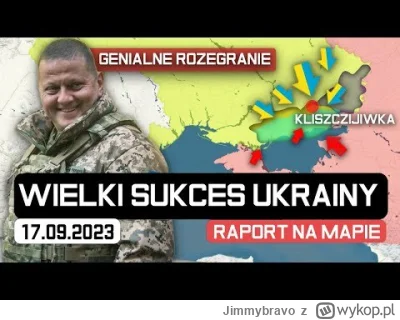 Jimmybravo - 17 WRZ: WIELKIE ZWYCIĘSTWO UKRAINY! - rosjanie WYCOFUJĄ wojska

#wojna #...