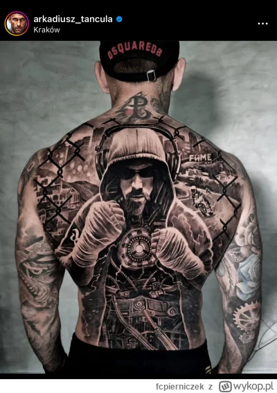 fcpierniczek - Przypominam że tańcula sobie wydziarał bagiete #famemma #primemma