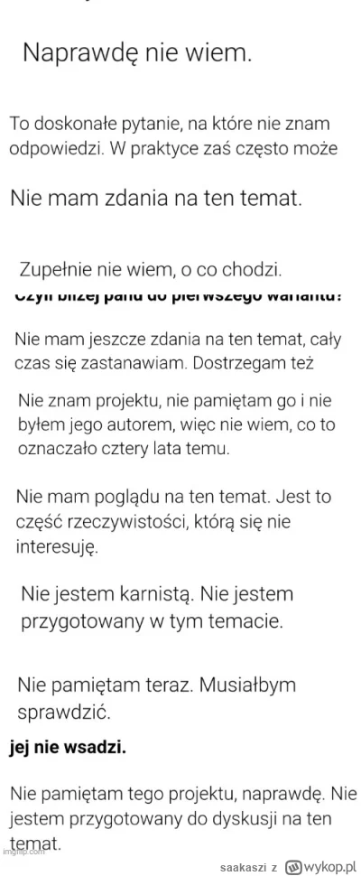 saakaszi - Mentzen w fantazjach swoich zwolenników: konkret, wiedza, fachowość.
Mentz...