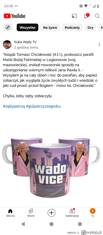 zwora - I to jest ewangelizacja 

#religia #polska macie przed #mecz #2137 #wadowice ...