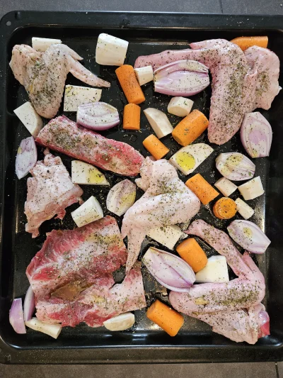 pypowicz - Będzie pycha!
Rosół pieczono-gotowany.
Kurka, kaczka i wołowina (｡◕‿‿◕｡)

...