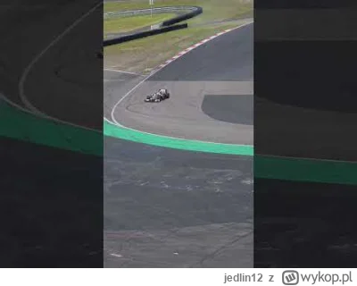 jedlin12 - Jako bonus epicki manewr zwieńczony w------------m na tor kierownicy z bol...