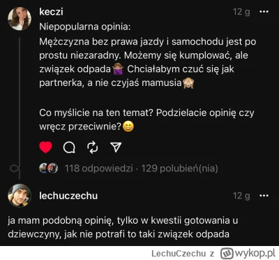 LechuCzechu - Jak można było się spodziewać... szczyty hipokryzji u Julek co opanował...