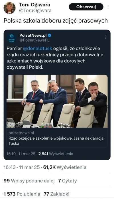 splinter96 - Radek tu wygląda jakby miał flashbacki z Afganistanu xD
#polityka #sikor...