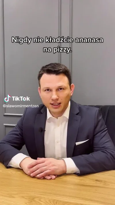 mocherowemajty - Sławek pozdrawia
https://www.tiktok.com/@slawomirmentzen/video/72081...