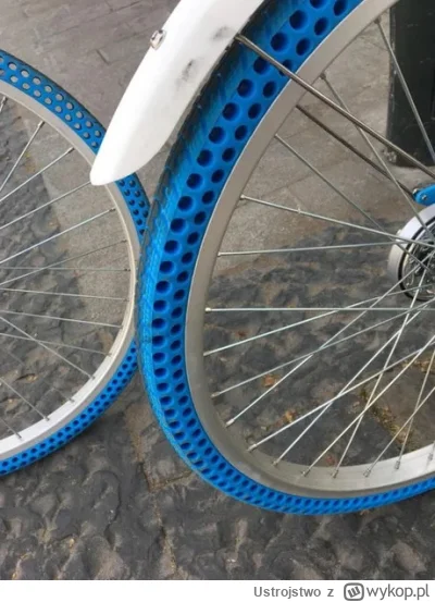 Ustrojstwo - Bezdentkowe opony rowerowe #rower #ciekawostki