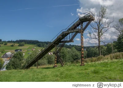 nightmeen - Dawniej na Podhalu istniało kilkanaście małych skoczni narciarskich. Dzia...