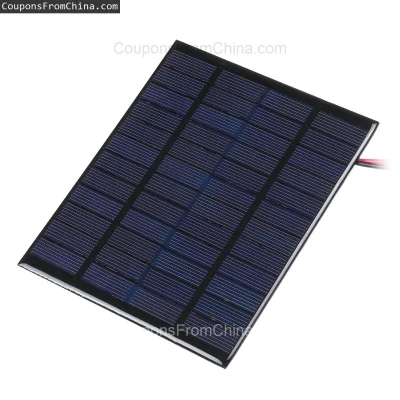 n____S - ❗ 10W Solar Panel with Clips
〽️ Cena: 6.99 USD (dotąd najniższa w historii: ...