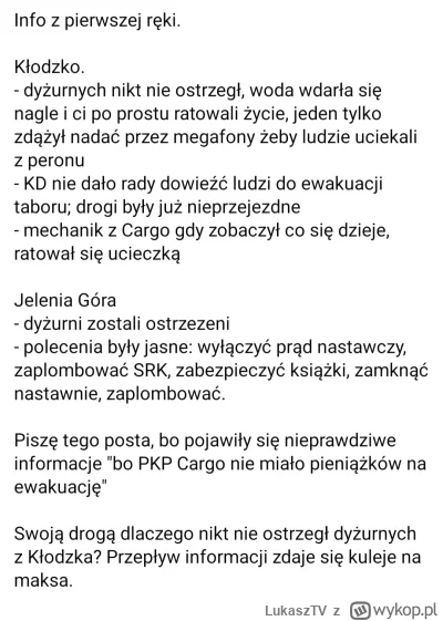 LukaszTV - Jeśli tak działa informowanie nawzajem to nie jest za ciekawie #klodzko #p...