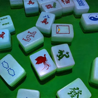 GARN - #sztuka #art #malarstwo #obrazy autor: Peter Hong-Tsun Chan | 陰陽 (Yin and Yang...